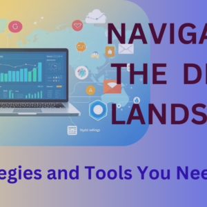 Image depicting digital marketing strategies, illustrating the concept of navigating the digital landscape.